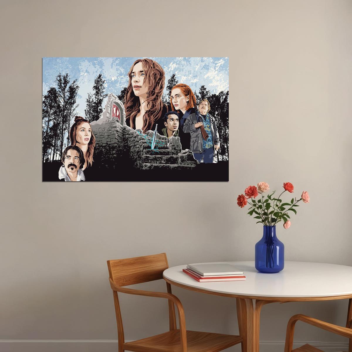 Wynonna Earp Melanie Scrofano Canada Tv Show Poster Wall Art Print Home Wall Decor