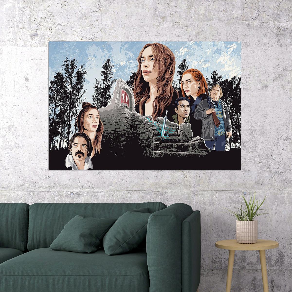 Wynonna Earp Melanie Scrofano Canada Tv Show Poster Wall Art Print Home Wall Decor