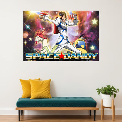Space Dandy Adventure Funny Japan Anime Movie Poster Wall Art Print Home Wall Decor - xonomax