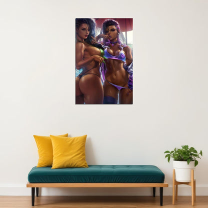 Street Fighter Fight Ryu Guile Ken Chunli Game Poster Wall Art Print Home Wall Decor