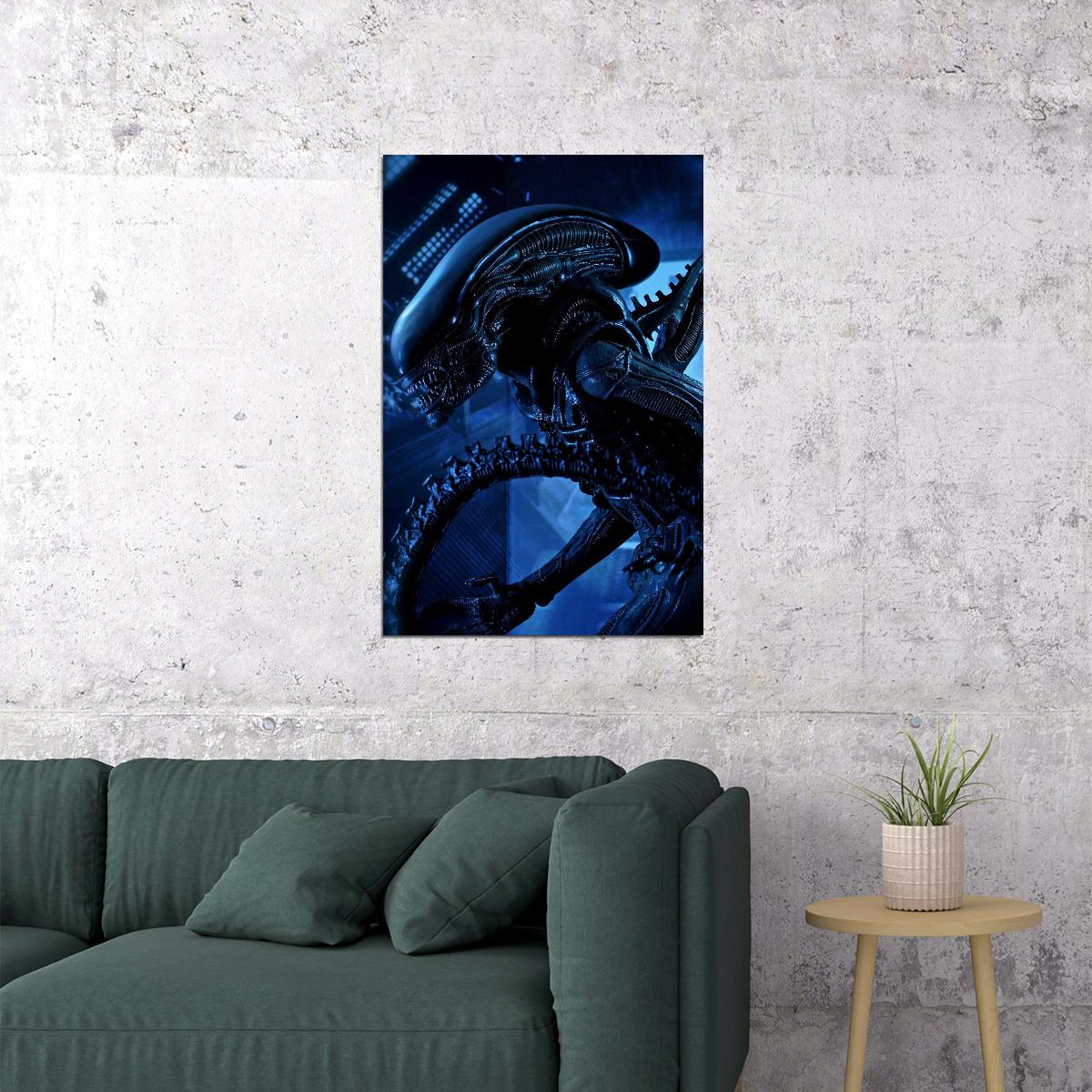 Alien Hot Horror Classic Movie Action Adventure Poster Wall Art Print Home Wall Decor