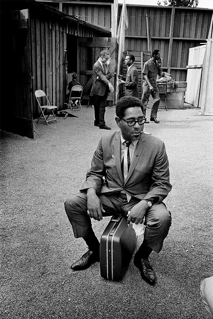 Dizzy Gillespie At Monterey Jazz Festival Poster Wall Art Print Home Wall Decor