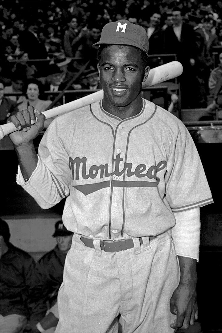 Jackie Robinson Famous Athlete Sport Poster Wall Art Print Home Wall Decor - xonomax