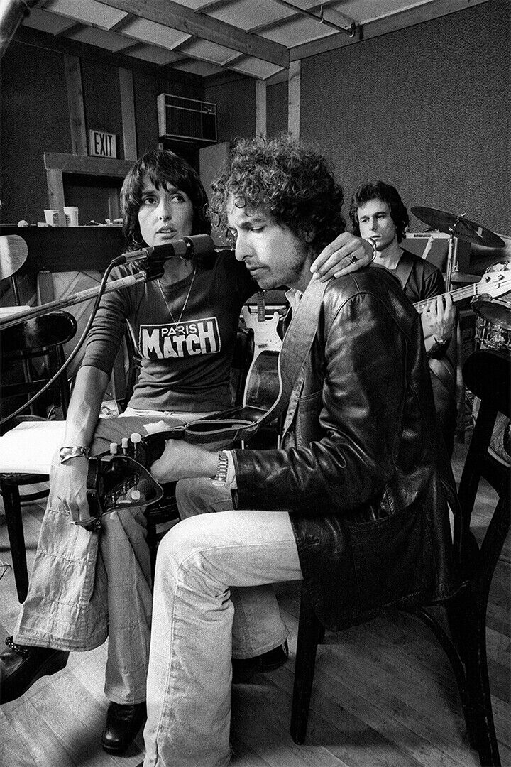 Bob Dylan And Joan Baez Musicians Poster Wall Art Print Home Wall Decor - xonomax