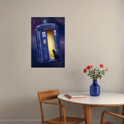 Dr Who Space Tardis Movie Comedy Science Fiction Poster Wall Art Print Home Wall Decor