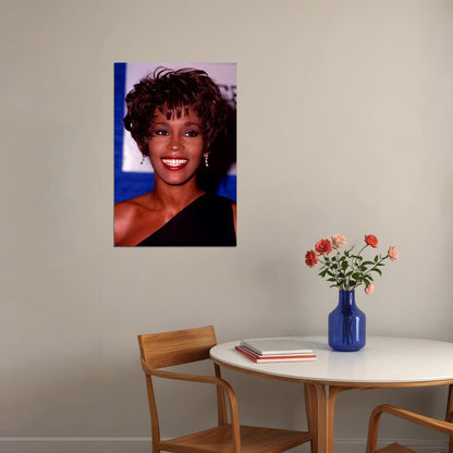 Whitney Houston Singer Music Poster Wall Art Print Home Wall Decor