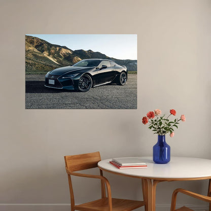 Lexus Lc 500 Aviation 2021 Grand Tourer Poster Wall Art Print Home Wall Decor