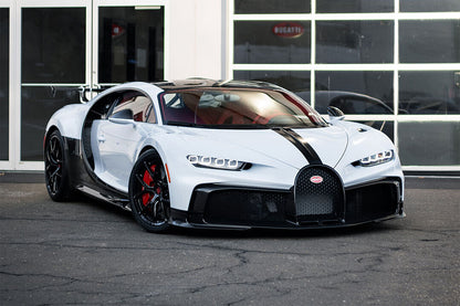 Bugatti Chiron Pur Sport White Modern Car 2-doors Poster Wall Art Print Home Wall Decor - xonomax