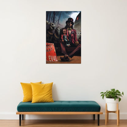 Young Nudy Songwriter Dr. Ev4l Music Album Poster Wall Art Print Home Wall Decor