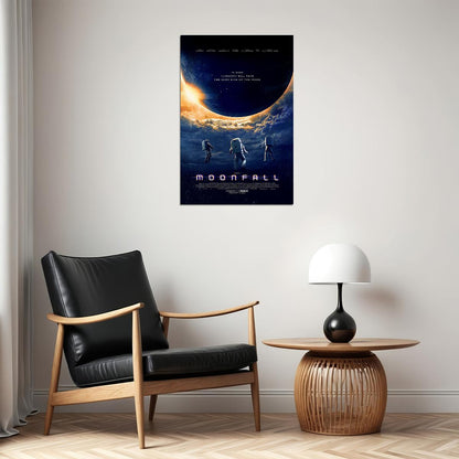 Moonfall Movie Science Fiction Adventure Poster Wall Art Print Home Wall Decor