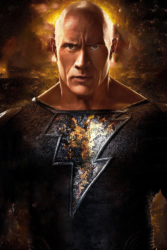 Black Adam Movie Fantasy Adventure Action Poster Wall Art Print Home Wall Decor