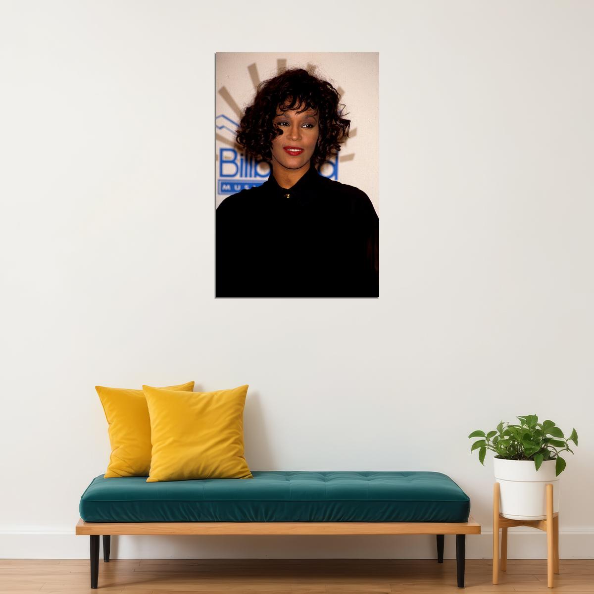 Whitney Houston American Singer Poster Wall Art Print Home Wall Decor - xonomax