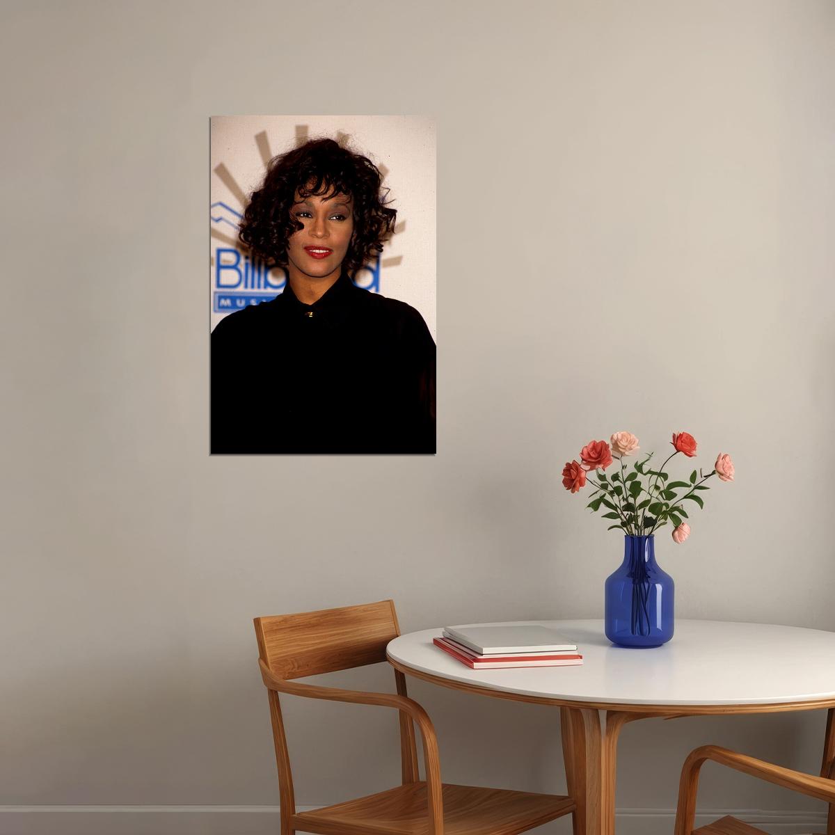 Whitney Houston American Singer Poster Wall Art Print Home Wall Decor - xonomax