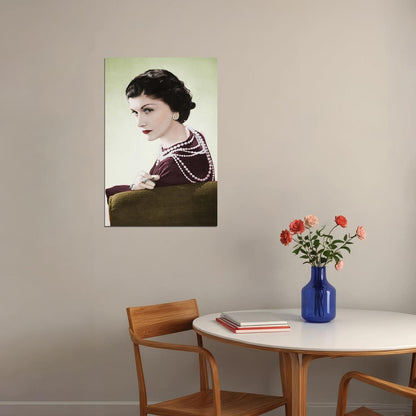 Chanel Brand Founder Poster Wall Art Print Home Wall Decor