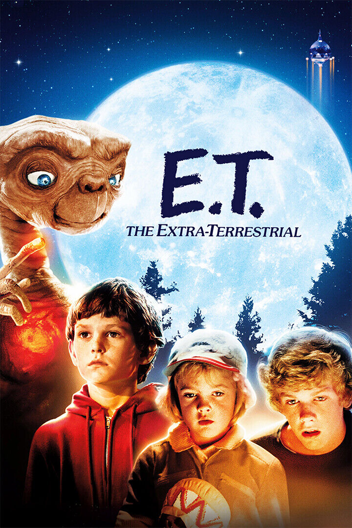 Et The Extra Terrestrial Movie Poster Wall Art Print Home Wall Decor