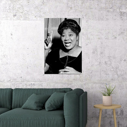 Mahalia Jackson Gospel Singer Poster Wall Art Print Home Wall Decor - xonomax