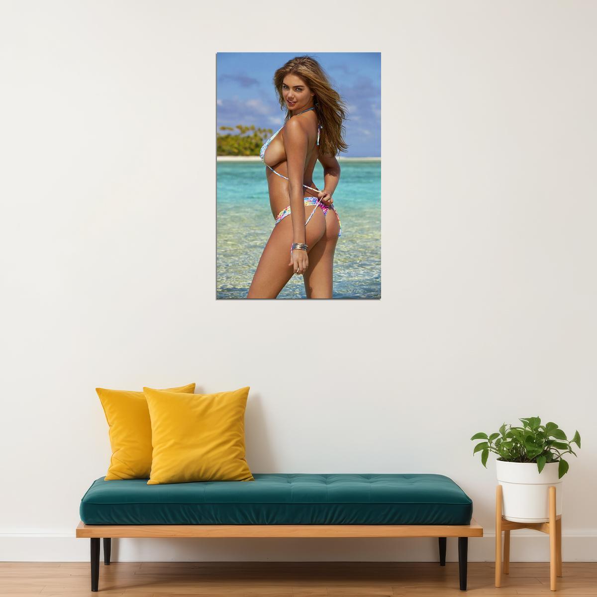 Kate Upton Celebrity Model Sexy Body Figure Poster Wall Art Print Home Wall Decor - xonomax