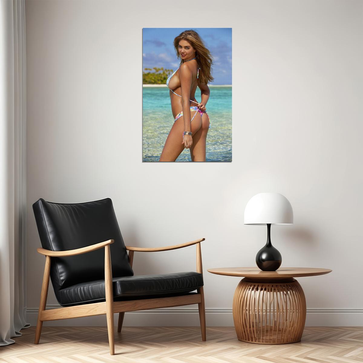 Kate Upton Celebrity Model Sexy Body Figure Poster Wall Art Print Home Wall Decor - xonomax