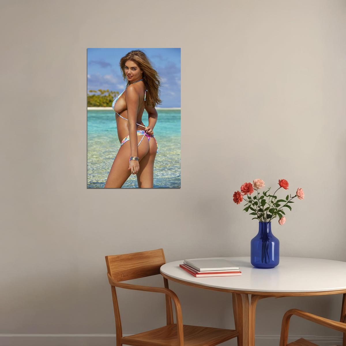 Kate Upton Celebrity Model Sexy Body Figure Poster Wall Art Print Home Wall Decor - xonomax