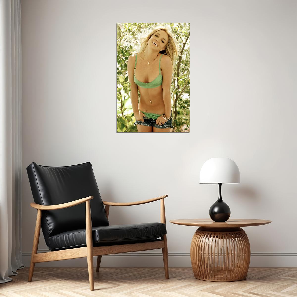 Britney Spears Pop Singer Sexy Music Celebrity Poster Wall Art Print Home Wall Decor - xonomax