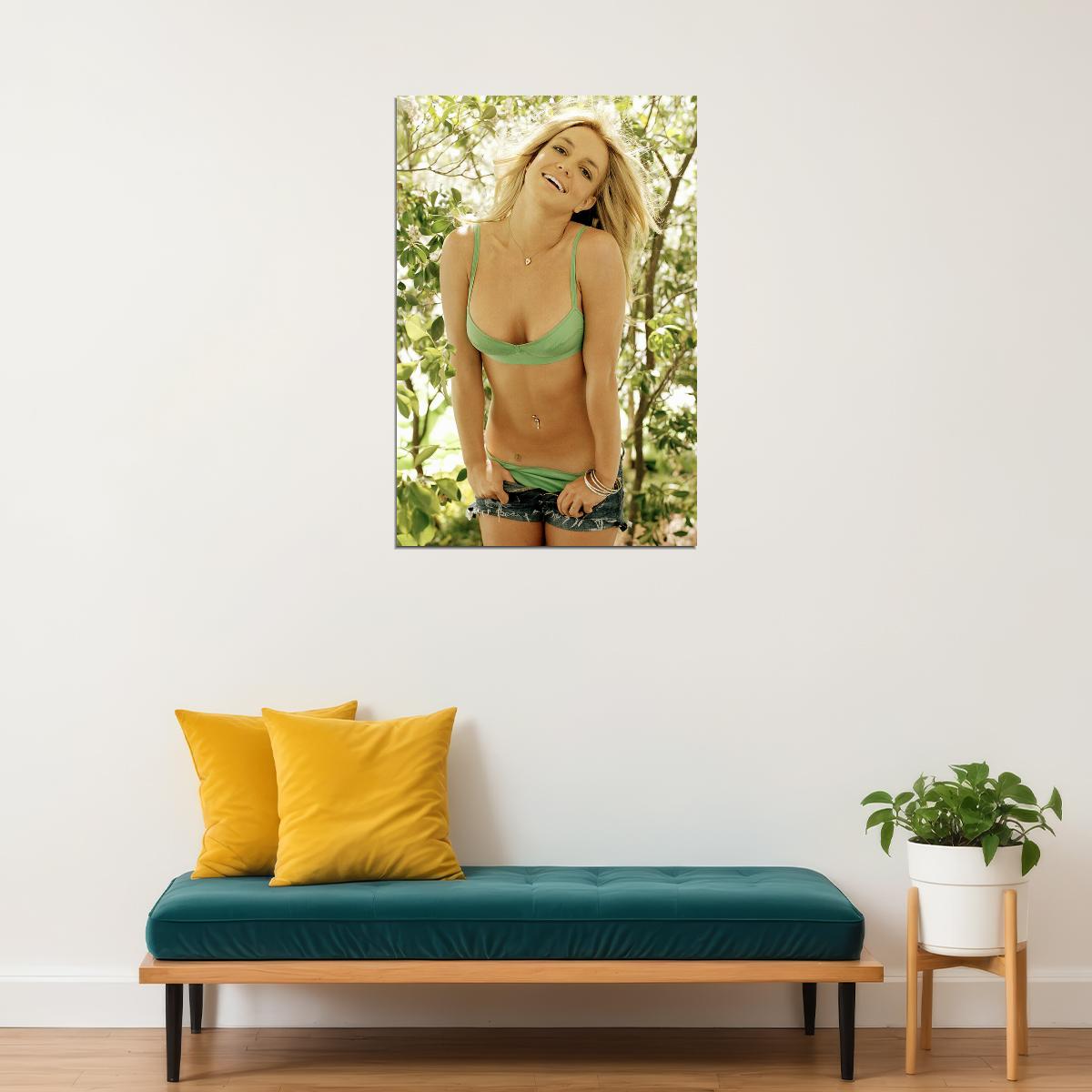 Britney Spears Pop Singer Sexy Music Celebrity Poster Wall Art Print Home Wall Decor - xonomax