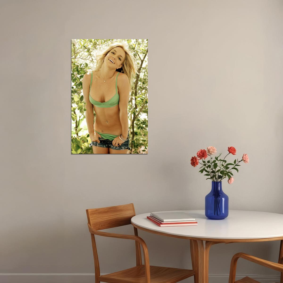 Britney Spears Pop Singer Sexy Music Celebrity Poster Wall Art Print Home Wall Decor - xonomax