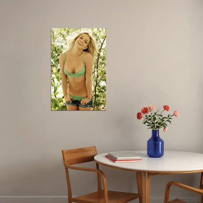 Britney Spears Pop Singer Sexy Music Celebrity Poster Wall Art Print Home Wall Decor - xonomax