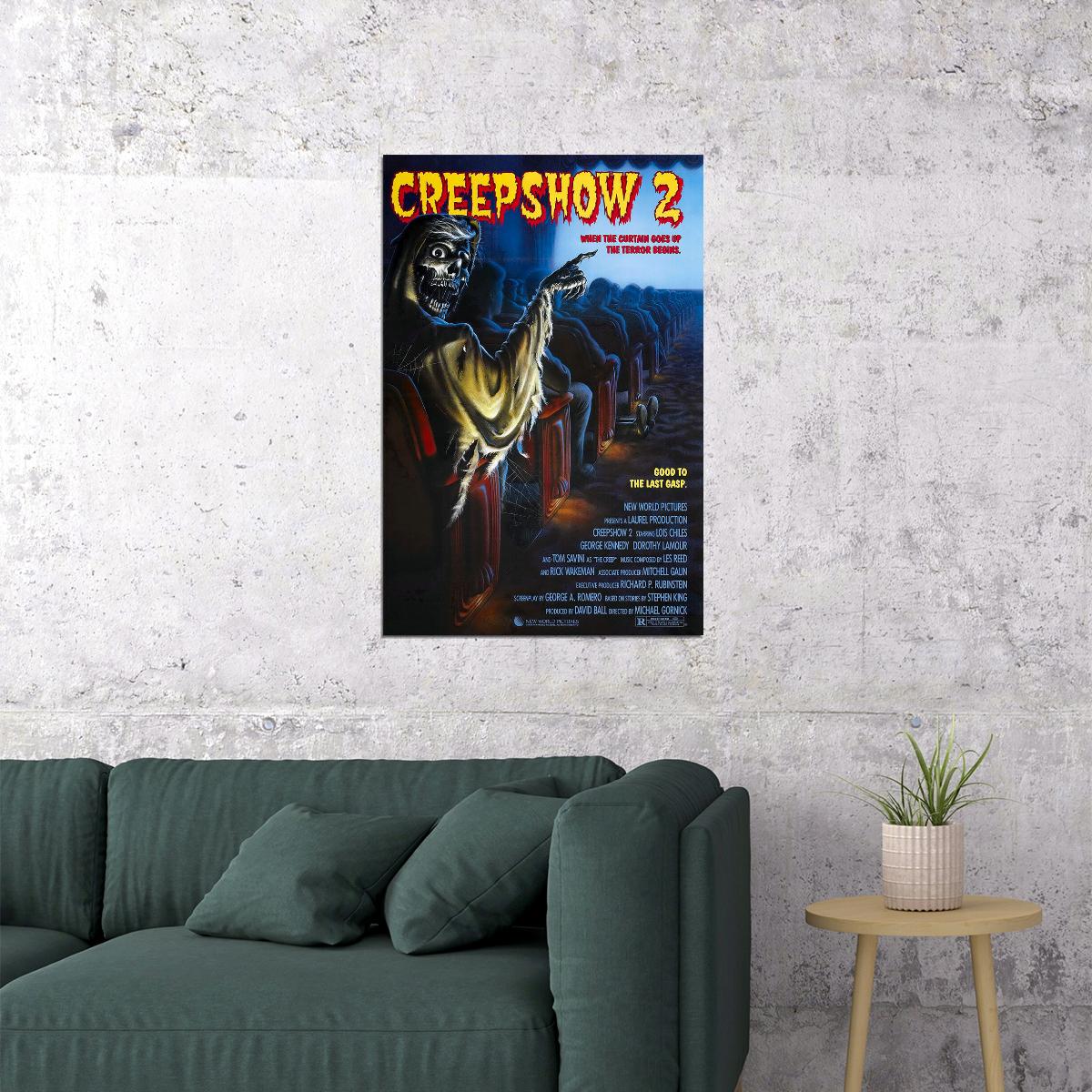 Creepshow 2 Movie George Romero Stephen King Poster Wall Art Print Home Wall Decor