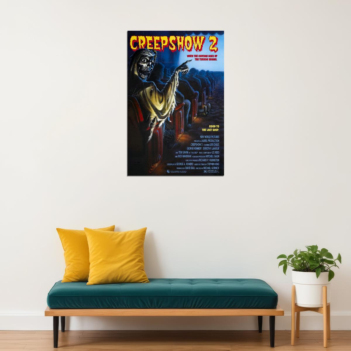 Creepshow 2 Movie George Romero Stephen King Poster Wall Art Print Home Wall Decor