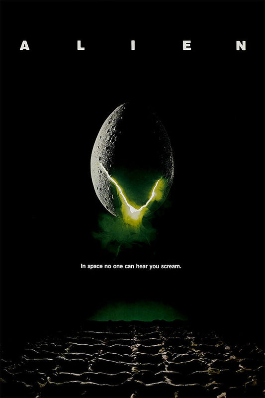 Alien No One Can Hear You Scream Movie Poster Wall Art Print Home Wall Decor