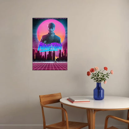 David Hasselhoff True Survivor Kung Fury 80's Poster Wall Art Print Home Wall Decor - xonomax