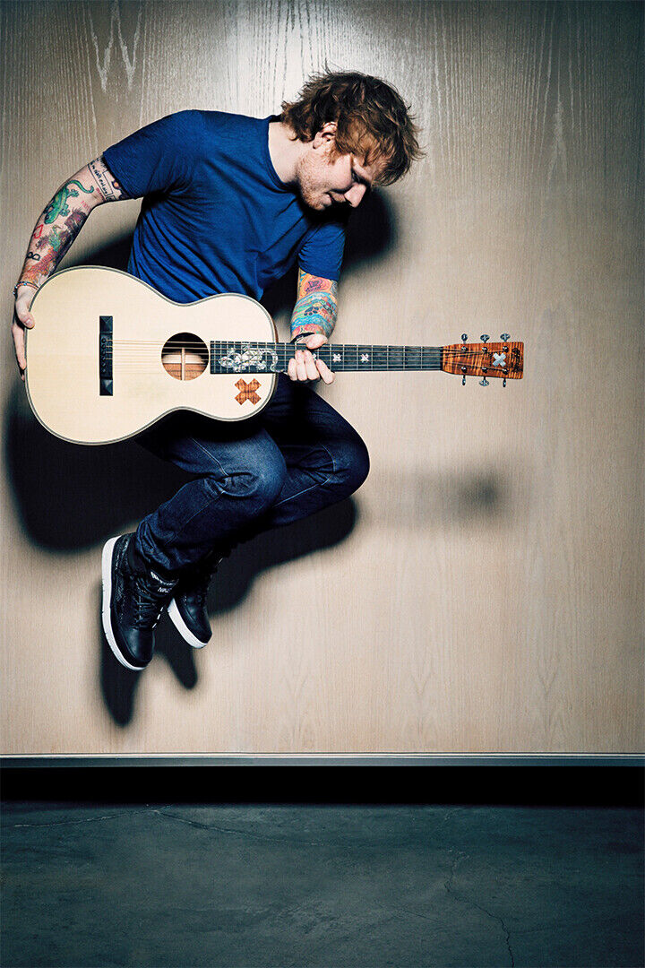 Ed Sheeran English Singer Musician Guitar Poster Wall Art Print Home Wall Decor - xonomax