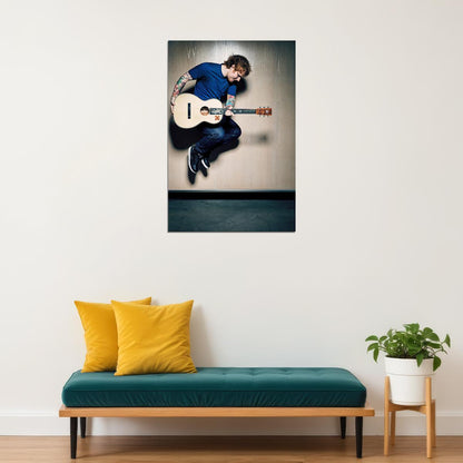Ed Sheeran English Singer Musician Guitar Poster Wall Art Print Home Wall Decor - xonomax