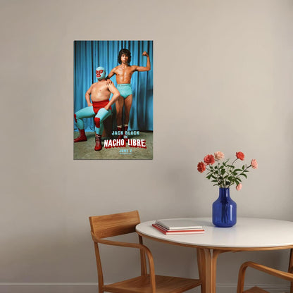 Nacho Libre Sports Comedy Jack Black Poster Wall Art Print Home Wall Decor