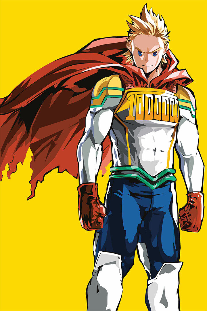 Lemillion My Hero Academia Big 3 Leader Poster Wall Art Print Home Wall Decor