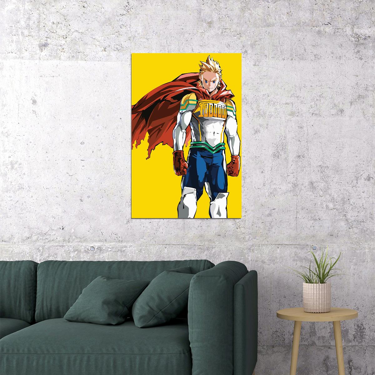 Lemillion My Hero Academia Big 3 Leader Poster Wall Art Print Home Wall Decor