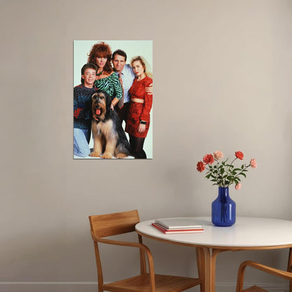 Married With Children Cast Tv Sitcom Series Poster Wall Art Print Home Wall Decor