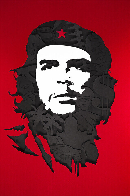 Che Guevara Argentine Revolutionary Poster Wall Art Print Home Wall Decor - xonomax