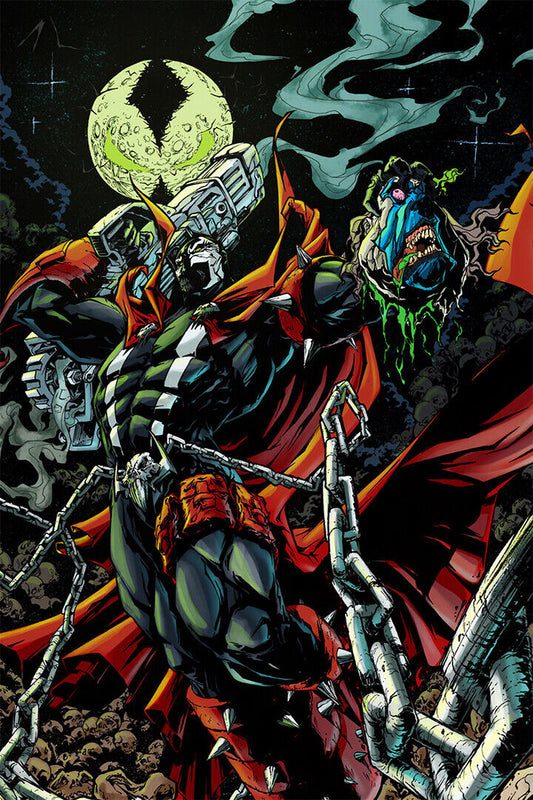 Spawn Tower Superhero Poster Wall Art Print Home Wall Decor - xonomax