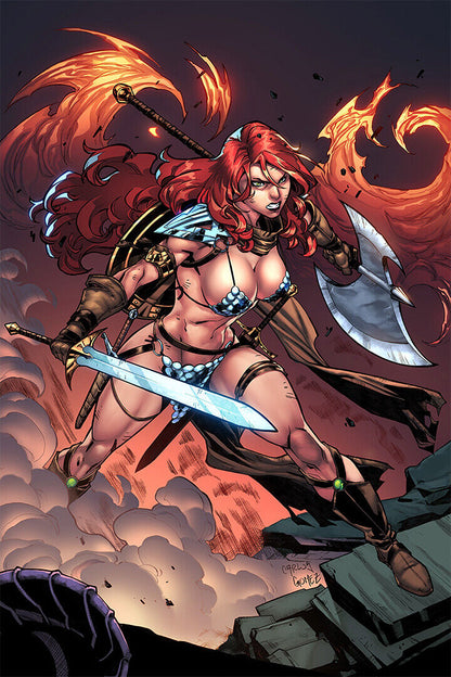 Red Sonja Epic Film Movie Cover Poster Wall Art Print Home Wall Decor