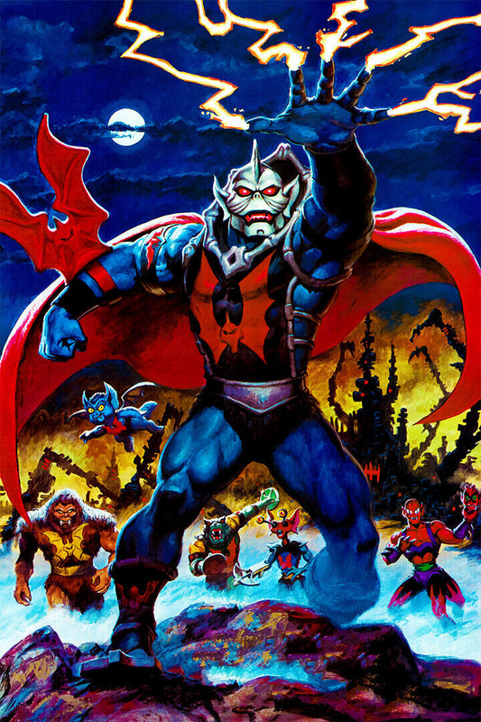 He-man And She-ra Masters Of The Universe Skeletor Poster Wall Art Print Home Wall Decor - xonomax
