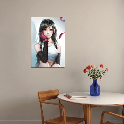 Tifa Lockhart Final Fantasy Sword Poster Wall Art Print Home Wall Decor - xonomax