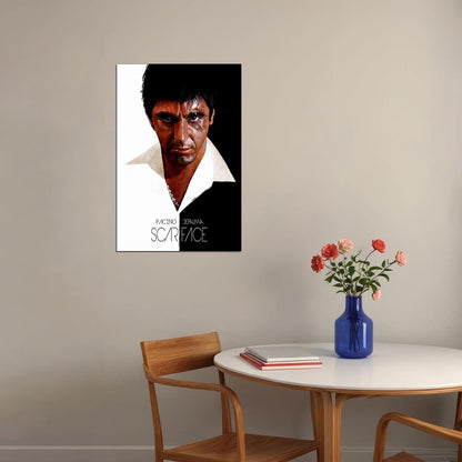 Scarface Movie Al Pacino Drama Poster Wall Art Print Home Wall Decor