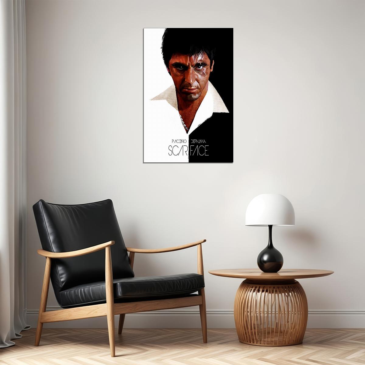 Scarface Movie Al Pacino Drama Poster Wall Art Print Home Wall Decor