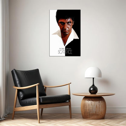 Scarface Movie Al Pacino Drama Poster Wall Art Print Home Wall Decor