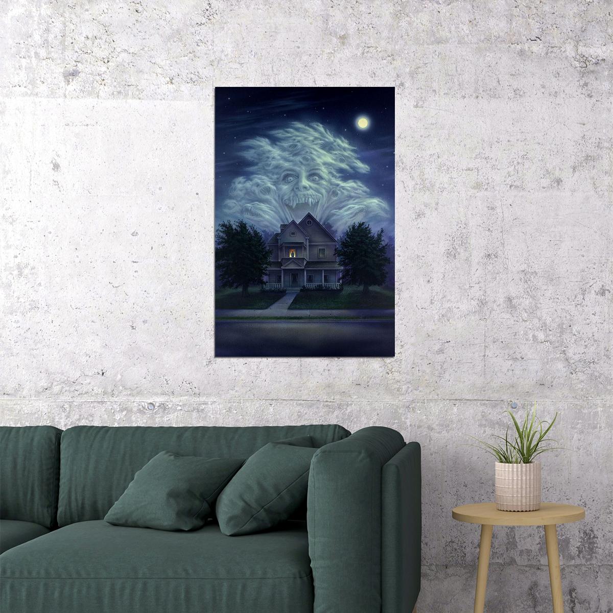 Fright Night Horror Movie Poster Wall Art Print Home Wall Decor - xonomax