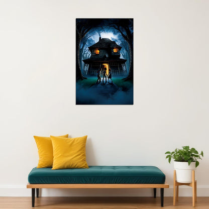 Monster House Horror Action Movie Poster Wall Art Print Home Wall Decor - xonomax