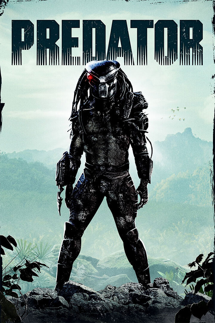 Predator Thriller Action Movie Poster Wall Art Print Home Wall Decor