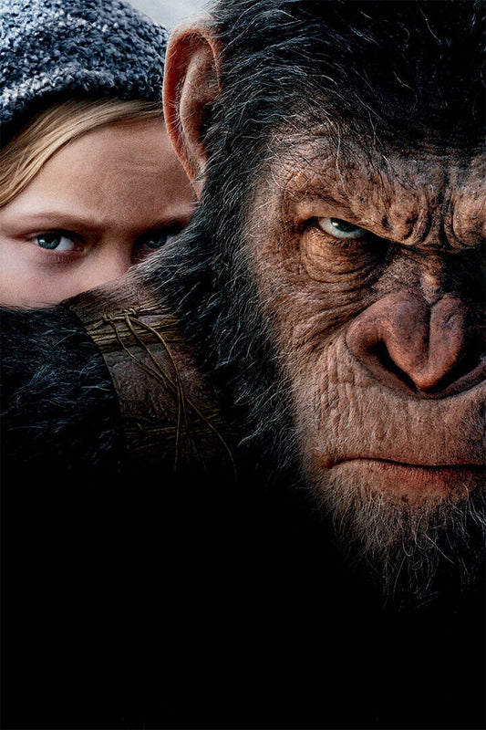 War For The Planet Of Apes Movie Poster Wall Art Print Home Wall Decor - xonomax