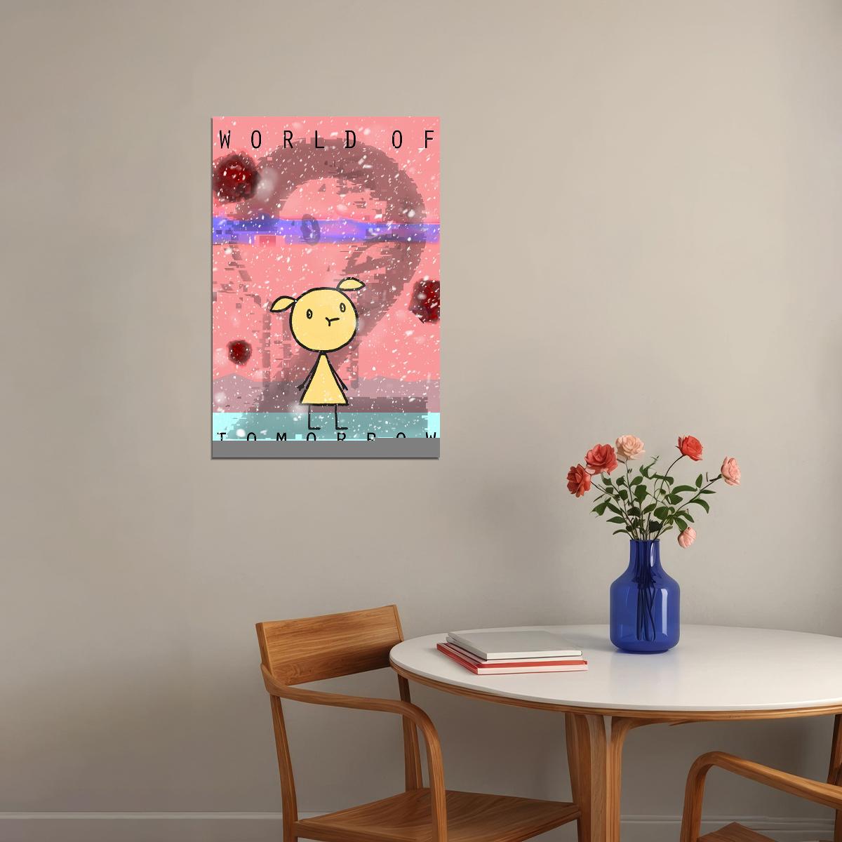 World Of Tomorrow Science Fiction Anime Short Film Poster Wall Art Print Home Wall Decor - xonomax